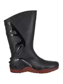 MOTORCYCLE RAIN BOOT - Black - View 2