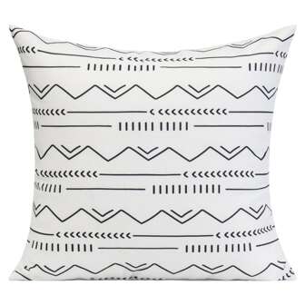 Bohemian Style 1pc Patchwork Leather Decorative Cushion Cover