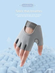 1雙女性健身手套適用於設備訓練,,手腕保護和老繭預防,運動&騎行手套