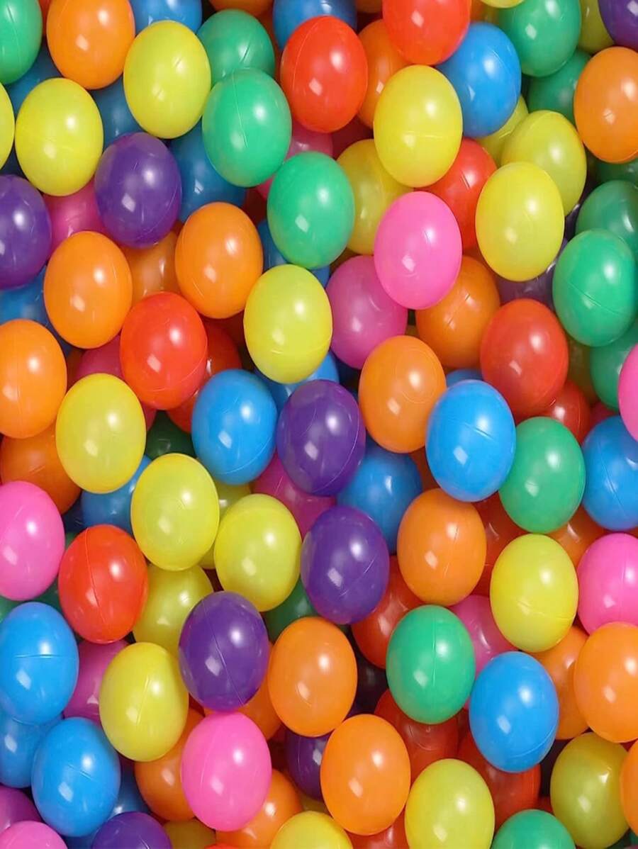 100 piezas Bolas de bolas de 2,2 pulgadas de colores aleatorios para ...