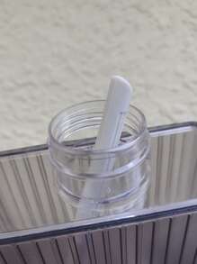 創意便攜塑膠水瓶適用於學生,女孩,兒童 - 藍色 - 查看 5