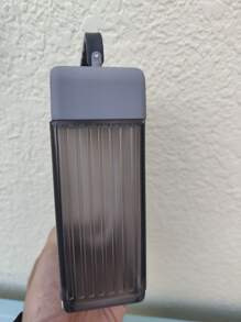 創意便攜塑膠水瓶適用於學生,女孩,兒童 - 藍色 - 查看 8