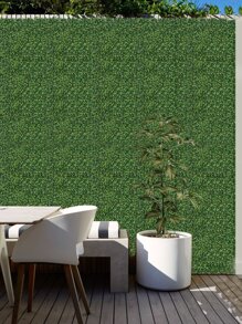 1 块高密度人造草地毯，玫瑰形状，25*25 厘米，花园装饰，采用 PE 材料制成，绿色装饰，抗紫外线，易于组装，高品质，工厂定制，适用于学校、宿舍、办公室、返校装饰、户外派对、节日、圣诞节、感恩节、家庭、入口、酒店、餐厅、客厅、卧室、婚礼、厨房、花园装饰 - 綠色 - 查看 7