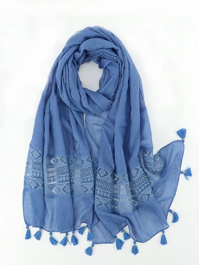 Boho 1st enkel enfärgad halsduk för kvinnor, ny färg lapptäcksdesign, solskyddsmedel strandhandduk, mångsidig lång scarf & sjal Alla hjärtans dag