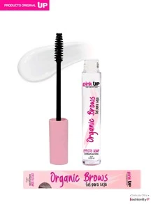 FASHIONITY PINK UP 5 piezas de Gel para cejas de extra fijación, efecto jabón, alta definición y volumen - color transparente - Organic Brows PKOE01 - transparente - Ver 2