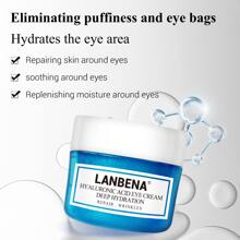 LANBENA HYALURONIC ACID EYE CREAM - Pure Natural Material Extraction - Puffy Eyes And Dark Circles Treatments – Reduce Wrinkles And Fine Lines Undereye, Improve And Firm Eye Skin - 藍色 - 查看 3