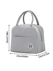 1 件便携式午餐盒，厚铝箔保温午餐袋圣诞礼物