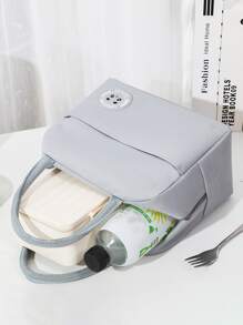 1 件便携式午餐盒，厚铝箔保温午餐袋圣诞礼物