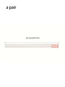 1/5 Pairs Cherry Blossom Chopsticks Morandi Color Tableware Separator Chopsticks ,Kitchen,Christmas Gift - Multicolor - View 8