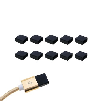 10pcs/pack Standard Usb Male Plug Dustproof Cover For Usb Data Cable And Charger Plug, Usb 2.0 3.0 Dust Cap For Flash Drive Protection, 11 Colors Available