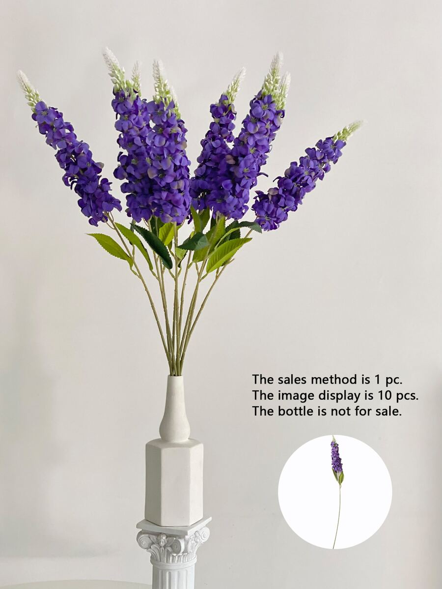 1pc Lục bình nhân tạo - Nhiều màu - Xem 1