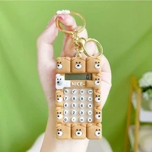 Ngẫu nhiên Vận chuyển Creative Mini Máy tính Móc chìa khóa Quà tặng Tinh tế Nhỏ bé Vật rủ xuống Đồ chơi - Nhiều màu - Xem 7