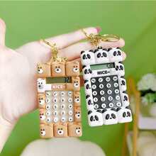 Ngẫu nhiên Vận chuyển Creative Mini Máy tính Móc chìa khóa Quà tặng Tinh tế Nhỏ bé Vật rủ xuống Đồ chơi - Nhiều màu - Xem 3