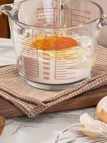 1pc Clear Measuring Cup - Clear - View 7