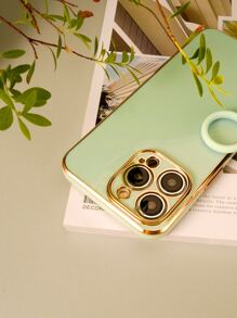 Plain Phone Case With Lanyard - Green - View 6