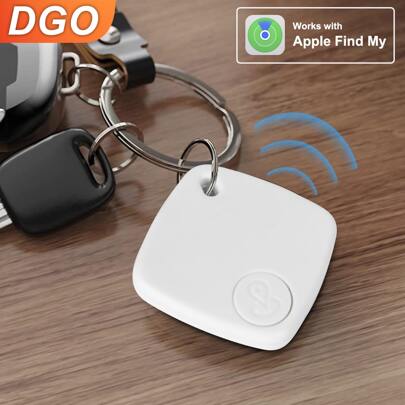 Smart Findmy Tracker Locator Tag Alarm Anti-lost Device For Bag, Wallet, Key - White