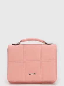 Women Tote Bags - Hồng - Xem 3