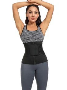 汗腰封皮帶適合女士,腹部訓練器皮帶,產後腹部圍裹