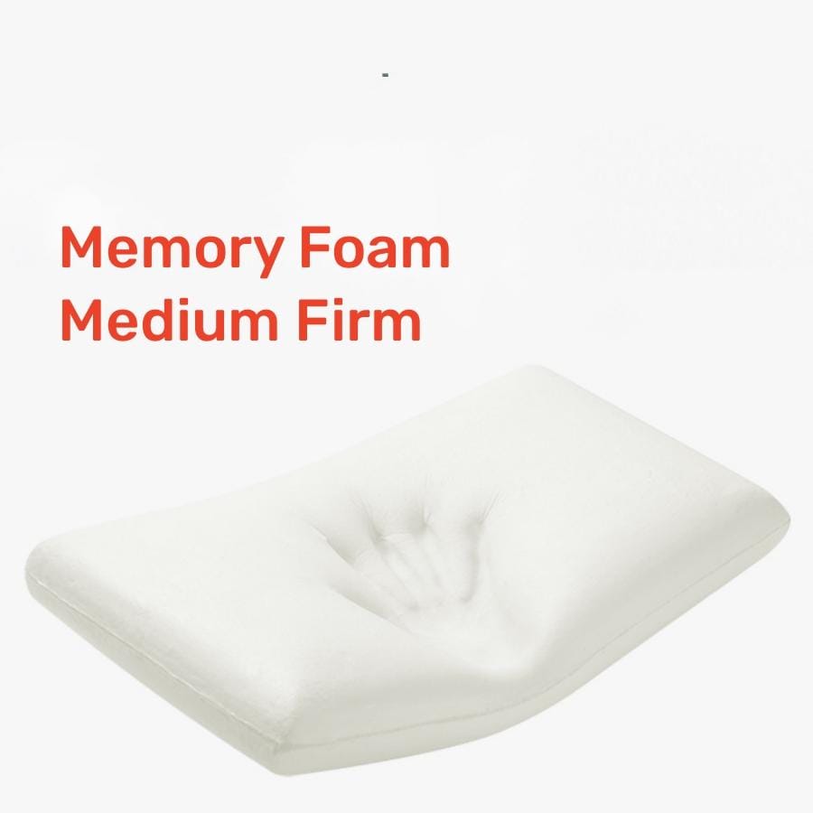 Memory Foam Pillow Ventilated, Bed Pillows with Washable and Bamboo