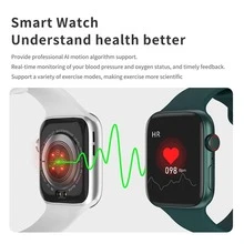 Shenki SA T500 Smart Watch Smartwatch With Bluetooth - White - View 3