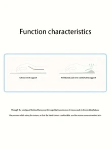 Color Block Simple And Creative Mouse Pad Silicone Wrist Pad 1 Desk Accessories Office Supplies Office Office Desk Accessories Mousepad Mouse Pad For Desk