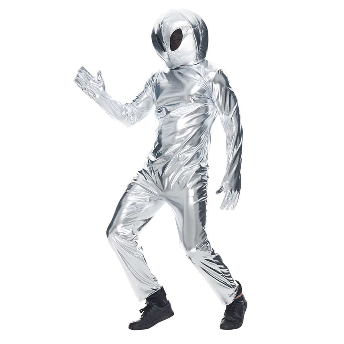 1pc Halloween New Arrival Alien Party Costume, Ufo Astronaut Performance Costume, Funny