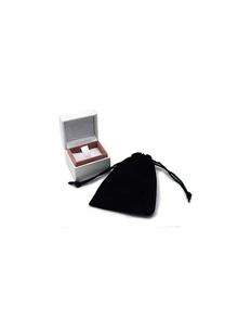 925銀1.3克拉三石莫桑石訂婚戒指,適用於女性婚禮新娘飾品 - 白色 - 查看 8