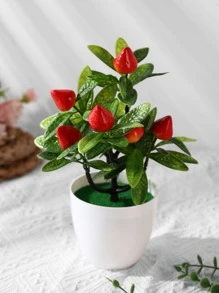 1 chậu cây nhân tạo - Nhiều màu - Xem 2