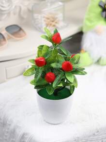 1 chậu cây nhân tạo - Nhiều màu - Xem 6