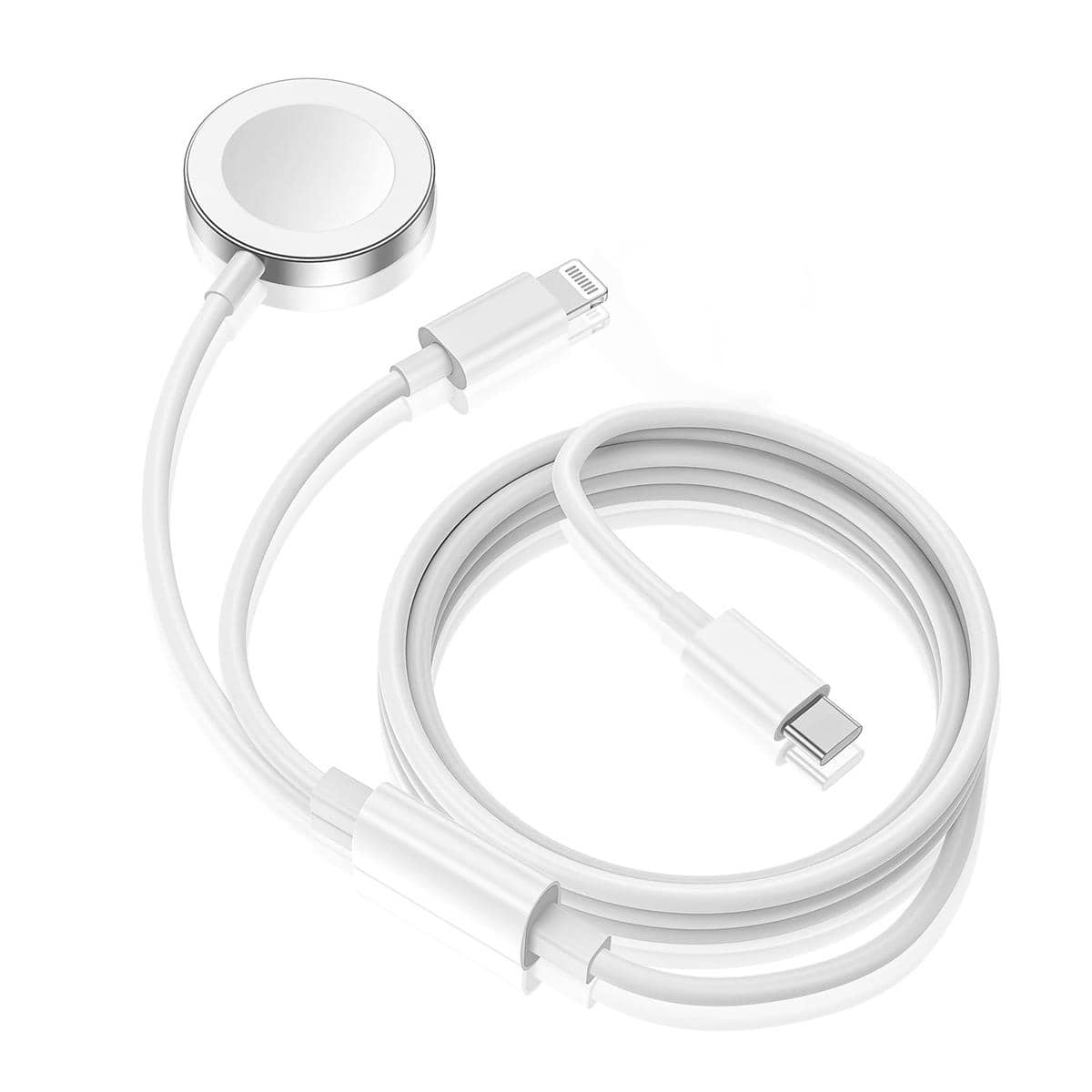 2024 Upgraded Apple Watch Charger,Upgraded 2-In-1 USB C Fast IPhone ...