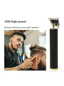 Electric Hair Clippers Rechargeable Shaver Beard Trimmer , Hair Cutting Machine Trimmer & Personal Groomer for Haircutting at Home - 金色 - 查看 5