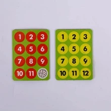 Individual Scoreboard For Basketball, Soccer, Table Tennis, Numeric Flip Score Counter With Score Record, Count And Reset Functions - Green - View 2