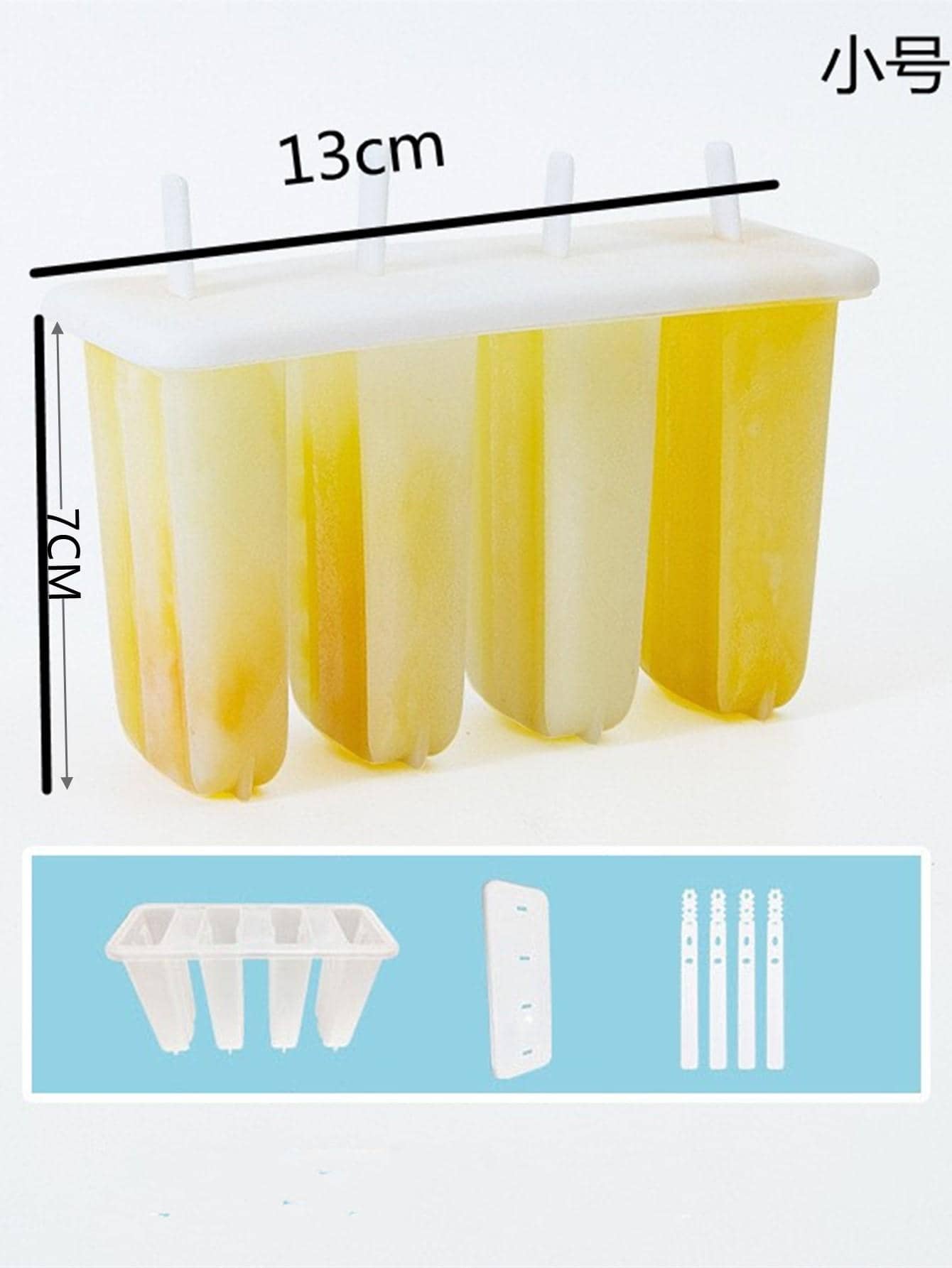 A Popsicle Mold Homemade Ice Cream Ice Cream Creative Ice Cream Stick