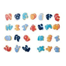 1box Colorful Cute Alphabet Number Decorative Sticker Self-Adhesive Letters For Scrapbooking Journal Back To School School Supplies - Grey - View 8
