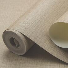 Pvc Material Wallpaper, Waterproof And Stain-resistant, Simple And Fashionable Wall Repair, Available In Custom Lengths - Brown - View 3