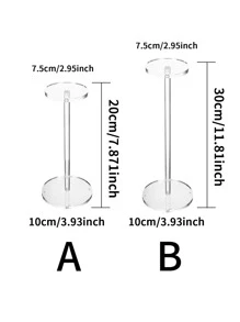 1set Simple Plastic Storage Holders, Useful Creative Hat Racks For Home
