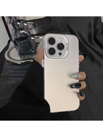 1 件金属质感 IMD 磨砂双层彩色银色电镀按键手机保护壳防水防震防摔防刮