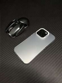 1 件金属质感 IMD 磨砂双层彩色银色电镀按键手机保护壳防水防震防摔防刮 - 銀色 - 查看 4