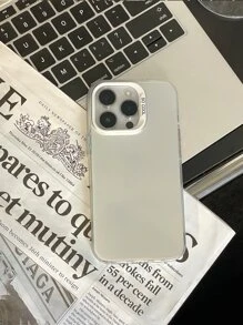 1 件金属质感 IMD 磨砂双层彩色银色电镀按键手机保护壳防水防震防摔防刮 - 銀色 - 查看 6