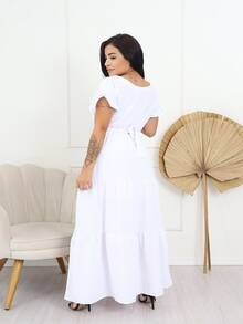 Women Dresses - trắng - Xem 1