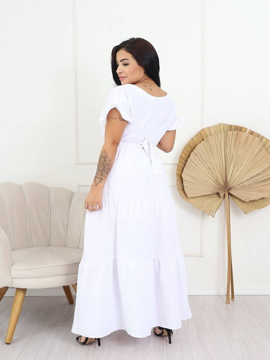 Women Dresses - trắng - Xem 1