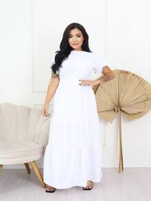 Women Dresses - trắng - Xem 2