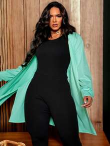 Women Cardigans - أزرق فاتح اللون - مشاهدة 6