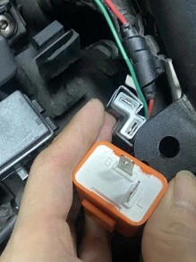 Motorcycle LED Flasher Relay Adjustable Frequency Square Flashing Flasher Motorcycle Led Lights Turn Signal Indicator 12V Flash - Orange - View 7