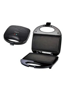 1pc Sokany Plug-in Type 750w Multi-functional Electric Grill Sk-116, With 750w High Power, Double-sided Heating, Quick Heating, Lock In Original Flavor, Detachable Design, Easy To Clean, Smart Temperature Control, Fine Texture, Healthy Diet, Non-stick Pan Design, Coating, Anti-scald Handle, Easy To Operate, Home-use And Portable