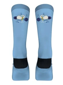 Men Crew Socks - 藍色 - 查看 3
