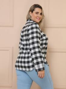 Plus Size Blouses - Blanco - Ver 3