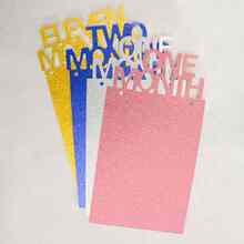 黃色的和金色洋蔥紙相框橫幅 - 黃色 - 查看 4