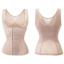 Đai tập luyện giảm béo định hình cơ thể cho nữ, Quần định hình Underbust có độ nén cao, Máy tập cơ bụng bằng thép, Máy đốt mỡ bụng, S-4XL - Màu be - Xem 6