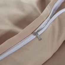 3 piezas/set Textiles para dormitorio poliéster unicolor